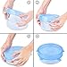 Silicone Stretch Lids Wuudi 6 Pack of Various Sizes BPA Free FDA Approved Food Covers for Cups, Pots, Can,bowls,Dishes,Jars