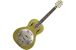 Gretsch LTD Roots Honey Dipper Resonator Guitar - Weathered Bell Bronze