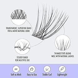 BEYELIAN Lash Clusters, Individual Cluster Lashes