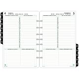 Day-Timer Daily Planner Refill 2016, One Page Per Day, Classic, Desk Size, 5.5 x 8.5 Inches (12010)