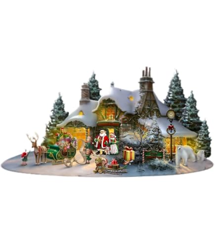 Amazon.com: The Bradford Exchange Thomas Kinkade Musical