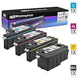 Speedy Inks - 4 Pack Compatible Xerox 6000/6010 Toner Cartridges 1x 106R1630 Black, 1x 106R1627 Cyan, 1x 106R1628 Magenta, 1x 106R1629 Yellow for use in Phaser 6000, Phaser 6010, Phaser 6010N, , WorkCentre 6015, WorkCentre 6015V/B, WorkCentre 6015V/N, & WorkCentre 6015V/NI by Speedy Inks