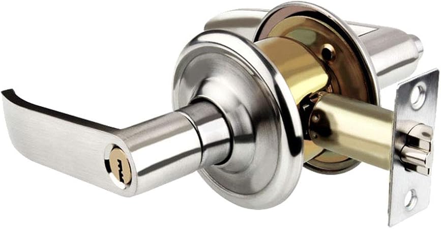 Hardware Zubehor Indoor Schlafzimmer Turgriff Home Durable Zink Legierung Rost Turhebel Safe Pure Copper Lock Core Bad Tur Lock Kern Bad Turschloss Geeignet Fur Grosse Abteilungen Massivholz Turen 60mm A Amazon De Kuche Haushalt