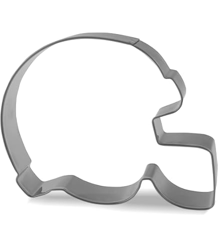 4 inch Football Helmet Cookie Cutter