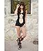 Mansy Women's Summer Fashion pineapple Printed Sleeveless Tank Top Black Medium
