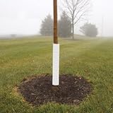 Nelson Corrugated LDPE Tree Guards, 3-Foot Long, 2-Inch Diameter (Set of 3)