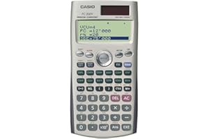Casio FC-200V Financial Calculator with 4-Line Display