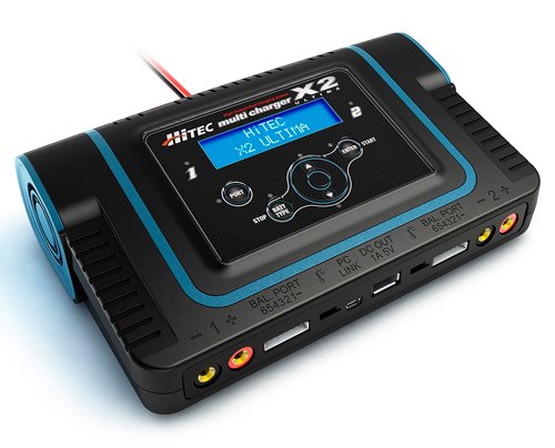 HiTec 44164 Ultima X2 Dual Port Charger