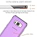 OUBA Galaxy S8 Active Case, Anti-Scratches Slim Flexible TPU Gel Premium Soft Bumper Rubber Protective Case Cover for Samsung Galaxy S8 Active - Purple