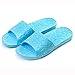 Kinghard Women Antiskid Love Print Flat Bath Slippers Indoor & Outdoor Slippers