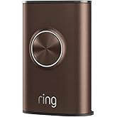 Ring Interchangeable Faceplate — Compatible with Wired Doorbell Plus (2nd Gen), Polished Mocha