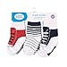 Luvable Friends Unisex Newborn and Baby Socks Set, Boy 6-Pack, 0-6 Months