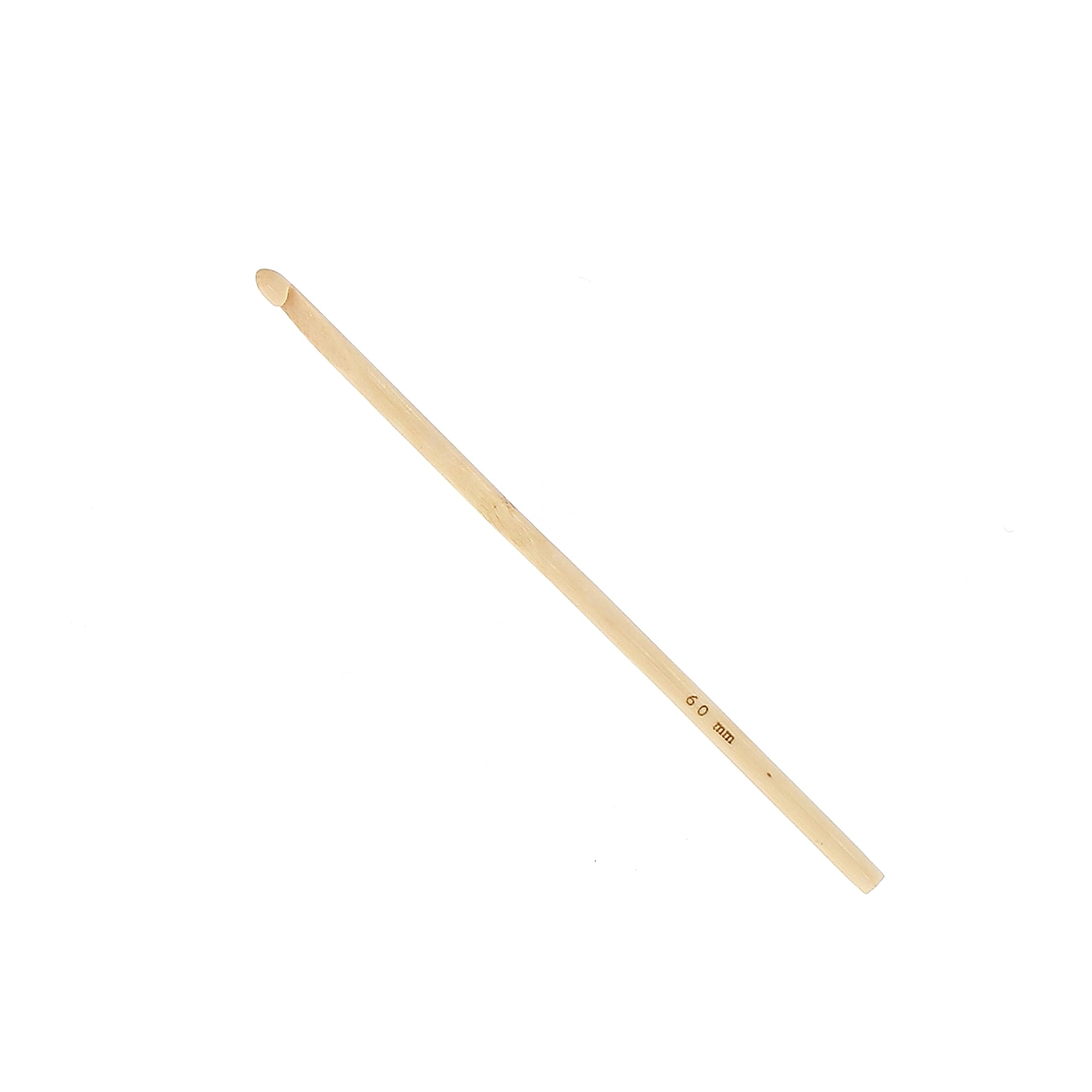 Bamboo Crochet Hook 6 mm