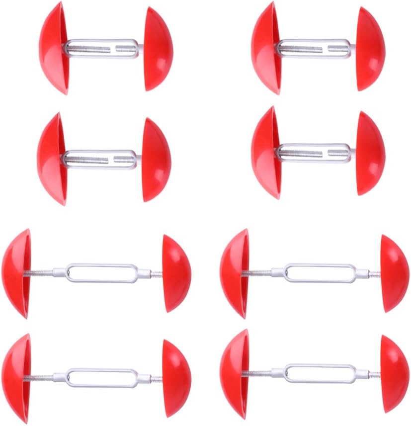MLJ 4 Pairs Mini Shoe Stretchers Adjustable Shoes Width Extender