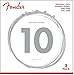 Fender Original 150 Electric Guitar Strings, Pure Nickel Wound, Ball End, 150L .010-.046, 3-Pack