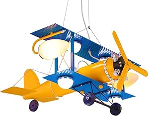 TZZ Colgante de la luz del avión Moderno Creativo Dormitorio de la