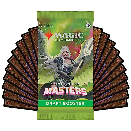 Magic The Gathering Commander Masters Draft Booster Box 24 Packs (480 Cards) Pricepulse