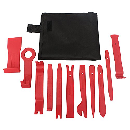 Click Here to See More Images BephaMart 11pcs Trim Door Body Installer Pry Remover Removal Tool Kit Set