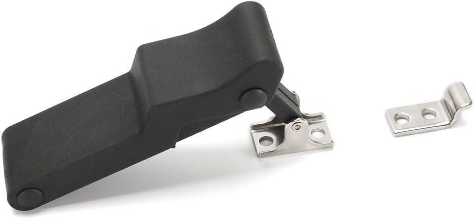 FANHAY 2PCS 7081927 Flexible Rubber Draw Latch with Stainless Steel Keeper and Bracket Boat Cargo Box Compatible with Polaris Sportsman 450 570 850 Touring ETX Front Storage Rubber Latch: Sports & Outdoors