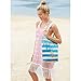 Mud Pie Canvas Beach Tote Bag Feeling Nauti Anchor