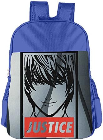Death Note L Justice Kids School Backpack Bag RoyalBlue