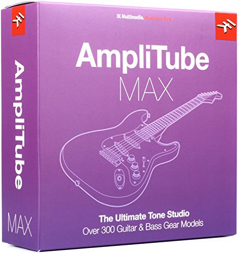 IK Multimedia AmpliTube MAX Bundle (boxed with USB Drive)