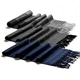 Veronz™ Men's 100% Cashmere Luxury Scarf - 9 Designs