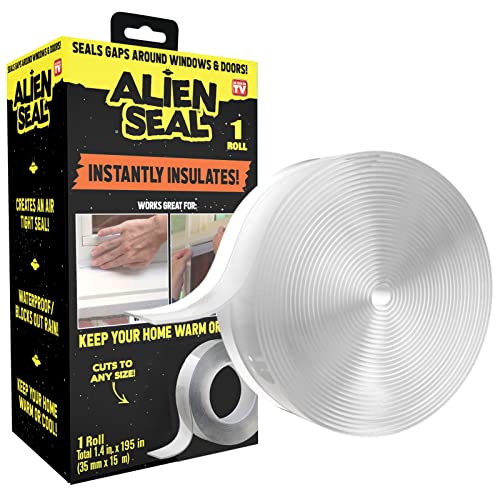 Alien Draft Seal Insulation Tape Under Door Draft Stopper 1 Roll 195 in