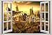 Hogwarts Harry Potter 3D Window View Decal Graphic WALL STICKER Art Mural Mural Kids. 18