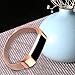 Vancle For Fitbit Alta HR Band/Alta Band, Fitbit Alta Accessories Replacement bands Metal Wristband Band Strap with Magnetic Closure Clasp for Fitbit Alta HR/Fitbit Alta(Rose gold, Small)