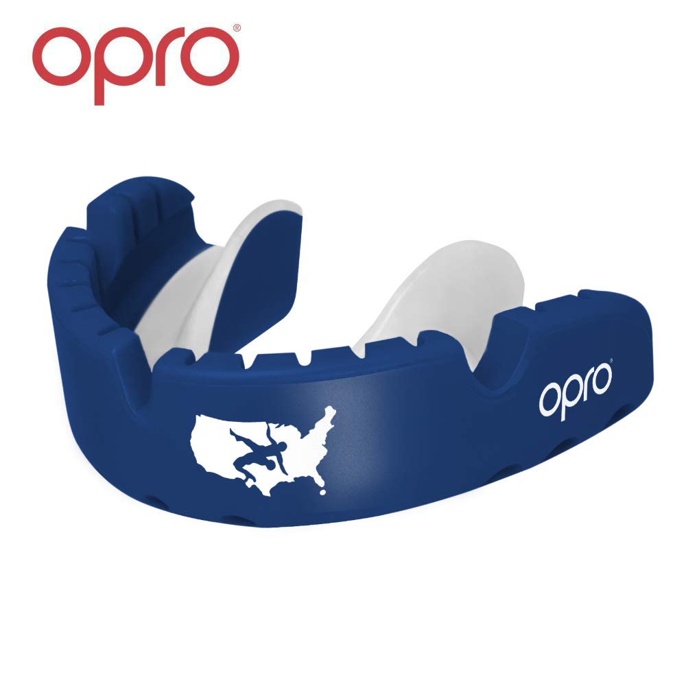 OPROGoldLevelMouthguardforBracesGumShieldforRugbyBasketball