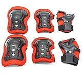 Kids Protective Gear,Knee Pads Elbow Pads Wrist Guards 3 In 1 set For Inline Roller Skating Biking Sports Safe Guard