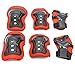 Kids Protective Gear,Knee Pads Elbow Pads Wrist Guards 3 In 1 set For Inline Roller Skating Biking Sports Safe Guard