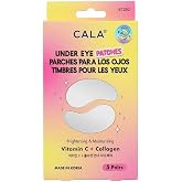 CALA Vitamin C + Collagen Under Eye Patches, Brightening Eye Masks to Depuff &amp; Hydrate, Helps Reduce Look of Dark Circles &amp; Fine Lines, 5 Pairs, 10&ndash;15 Min