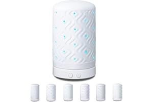 Essential Oil Diffuser Ultrasonic Aromatherapy Diffusers Vaporizer Humidifier with 7 LED Color Changing Light and Auto Off Sa