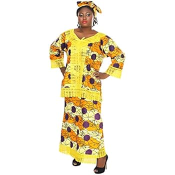 Amazon.com: African Planet Women's Three Piece Afro