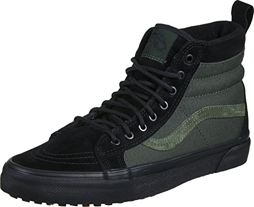 Vans Men's Sk8-Hi MTE Skate Shoe 11 Women/9.5 Men Black Rosin