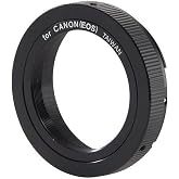 Celestron T-Ring for Canon EOS EF-Mount for Astrophotography | Turns Your Telescope into a Telephoto Lens, Secure Canon EOS Camera Connection, M42 T-Thread, Terrestrial &amp; Celestial Imaging