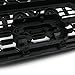 Areyourshop Front Bumper Hood Grille Grill Matte Black For 2016-2018 Tacoma TRD PRO PT228-35170