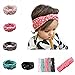 Mookiraer Baby Girls Headbands with Bows Handmade Hair Accessories Stretchy Hairbands for Newborn Infant Toddler Baby Essentials (ZY005)