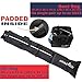 Athletico Padded Ski Bag Combo - Ski Bag & Separate Boot Bag - Store & Transport Skis Up to 200 CM and Boots Up To Size 13 - Padded to Protect All Your Ski Gear and Equipment for Travel (Black)