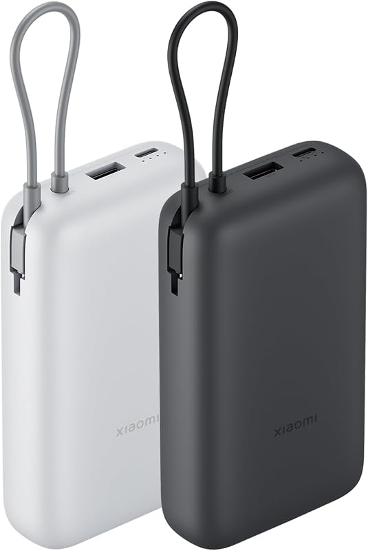 22.5W Power Bank 20000mAh (Integrated Cable) Gris Oscuro