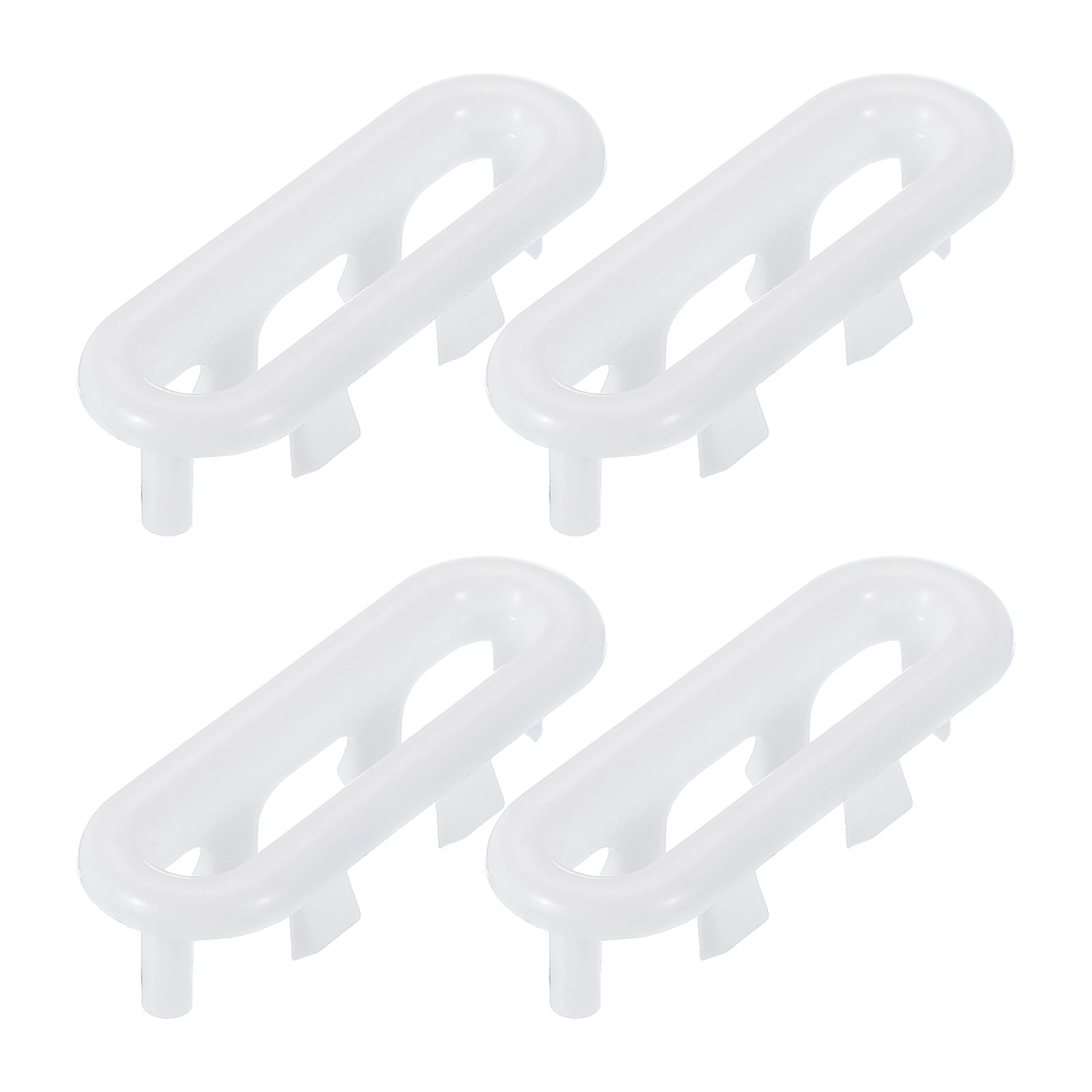 Photo 1 of PATIKIL Sink Overflow Ring, 4 Pcs Bathroom Sink Overflow Drain Cover Sink Basin Trim Insert in Hole Oval Cap for Bathroom Kitchen Basin Wash Basin, White
