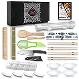 Takedento Sushi Making Kit - 23 in 1 Sushi Kit with