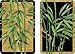Entertaining with Caspari Double Deck of Bridge Playing Cards, Bamboo Trees