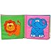 LALABABY Animal Party Cloth Book Early Education Toy for 0-18 Months