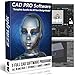 CAD Software 3D 2D Design Animation Modeling Drawing Drafting Architecture Viewer for Beginner & Pro Windows / Mac 2019 {2 DVD Set}