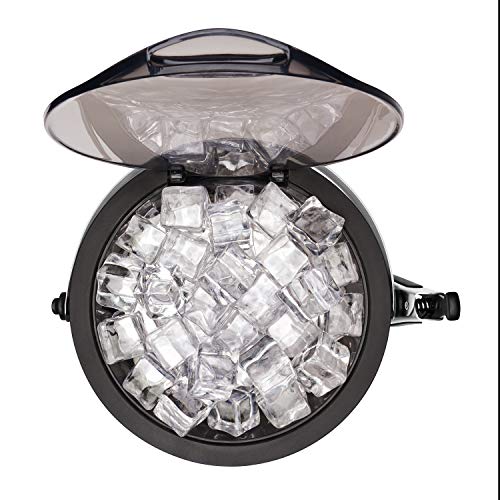 OXO SteeL Ice Bucket and Tongs Set,Silver/Black,4 Quart Pricepulse