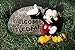 Design International Group Mickey Welcome Stone, 8 X 8 Inches