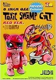Joe Ledbetter's Toxic Swamp Cat Previews Exclusive Red 8-Inch Qee Vinyl Figure
